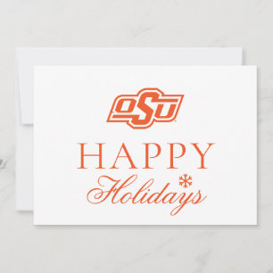 Oklahoma State University   OSU Logo Holiday Card