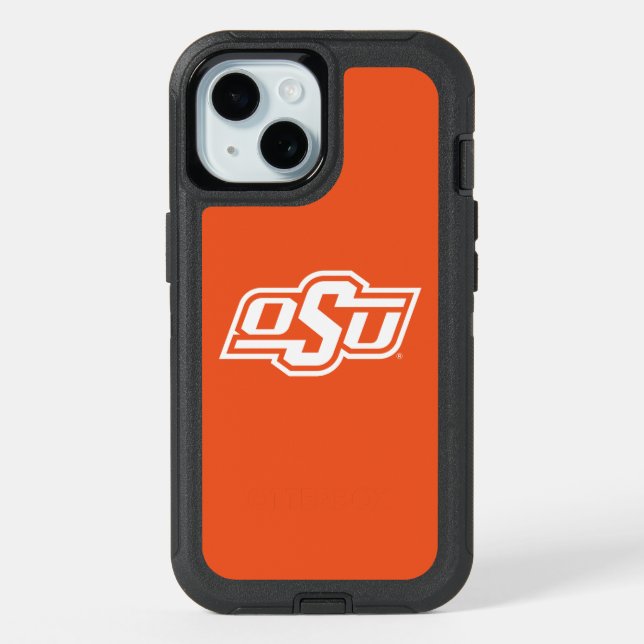 Oklahoma State University | OSU Logo iPhone 15 Case (Back)