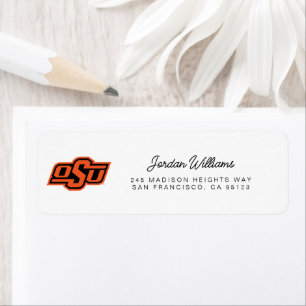 Oklahoma State University   OSU Logo Label