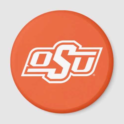 Oklahoma State University  OSU Logo Magnet