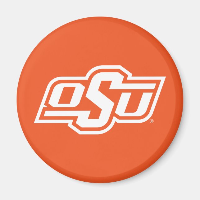 Oklahoma State University | OSU Logo Magnet (Front)