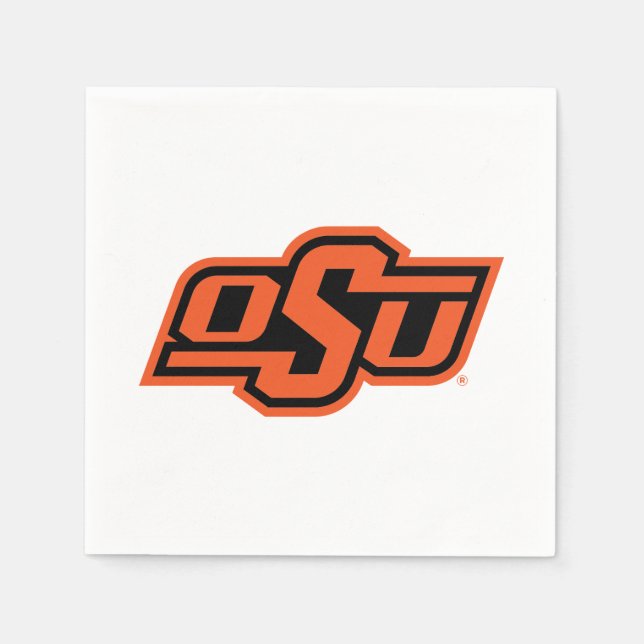 Oklahoma State University | OSU Logo Napkins (Front)