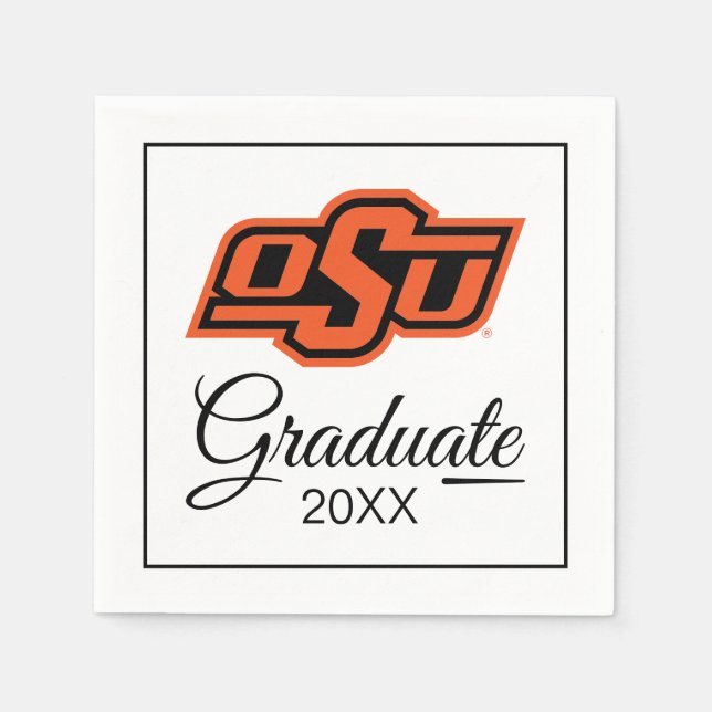 Oklahoma State University | OSU Logo Napkins (Front)