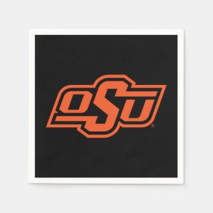 Oklahoma State University OSU Logo Napkins