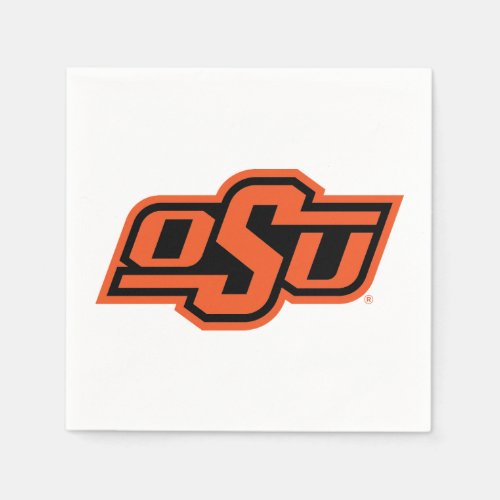 Oklahoma State University  OSU Logo Napkins