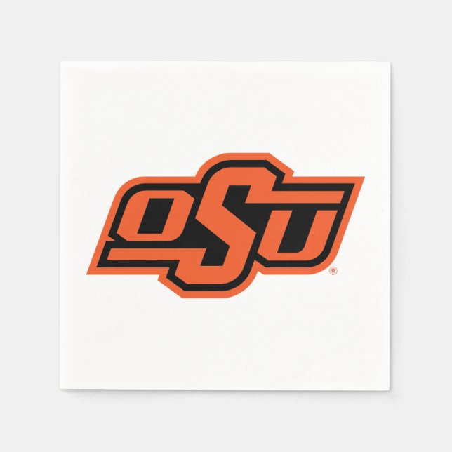 Oklahoma State University | OSU Logo Napkins (Front)