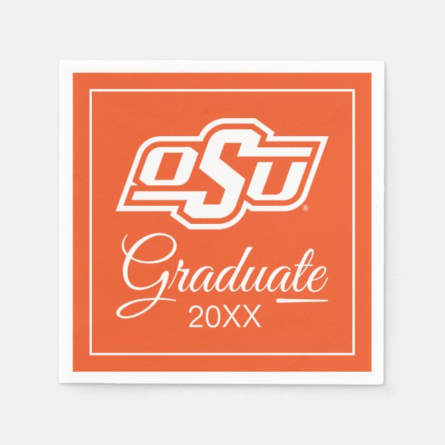 Oklahoma State University | OSU Logo Napkins (Front)