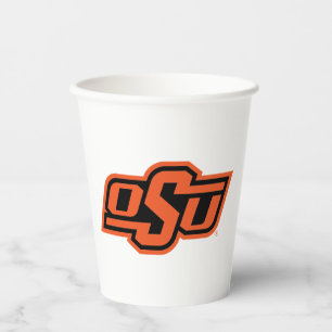 Oklahoma State University   OSU Logo Paper Cups
