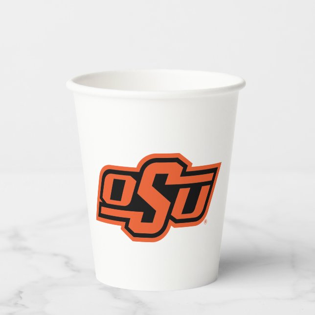 Oklahoma State University | OSU Logo Paper Cups (Front)