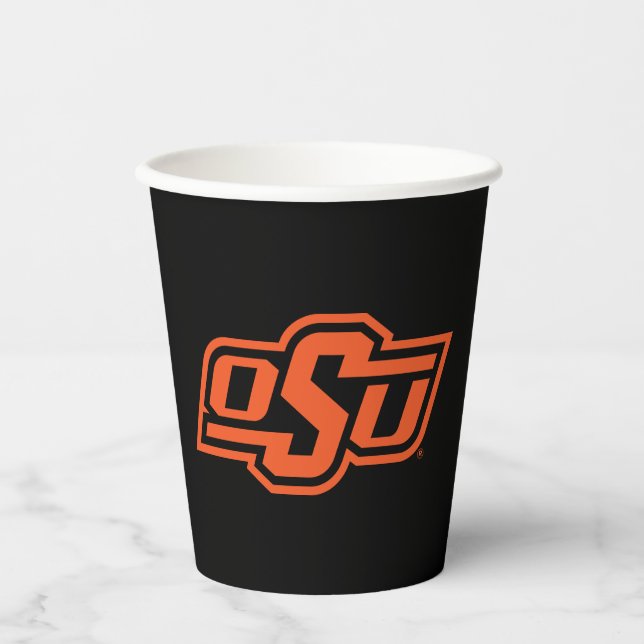 Oklahoma State University | OSU Logo Paper Cups (Front)