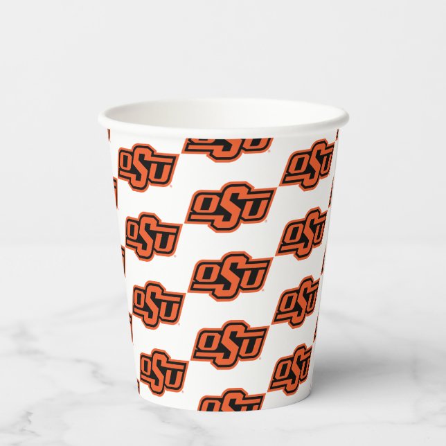 Oklahoma State University | OSU Logo Paper Cups (Back)