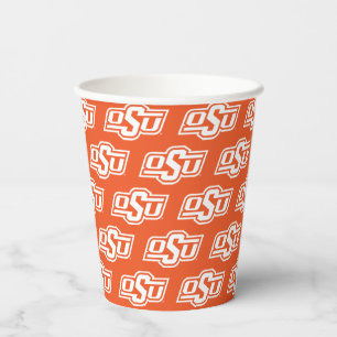 Oklahoma State University OSU Logo Paper Cups