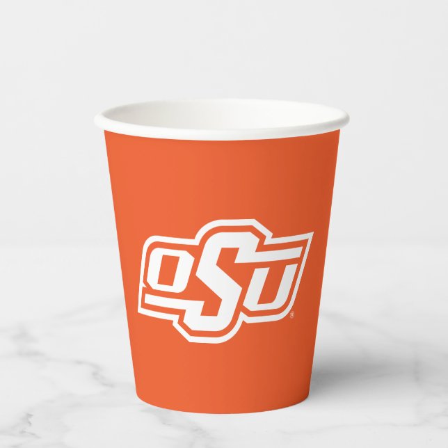 Oklahoma State University | OSU Logo Paper Cups (Front)