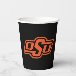 Oklahoma State University OSU Logo Paper Cups