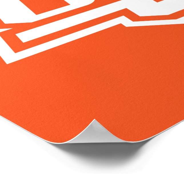 Oklahoma State University OSU Logo Poster