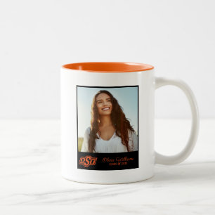 Oklahoma State University OSU Logo Two-Tone Coffee Mug
