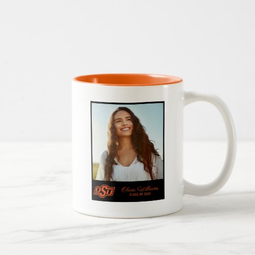 Oklahoma State University  OSU Logo Two_Tone Coffee Mug