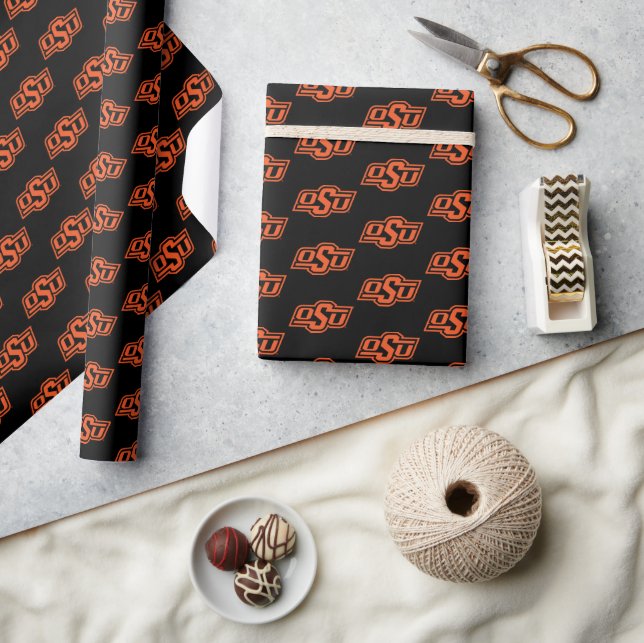 Oklahoma State University | OSU Logo Wrapping Paper (Crafts)