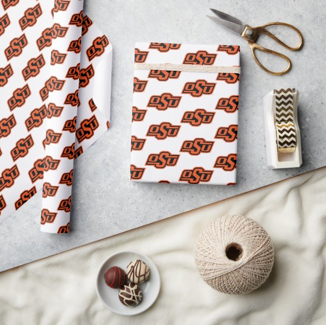 Oklahoma State University | OSU Logo Wrapping Paper (Crafts)