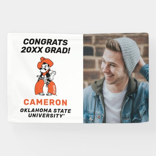 Oklahoma State University  Pistol Pete Banner