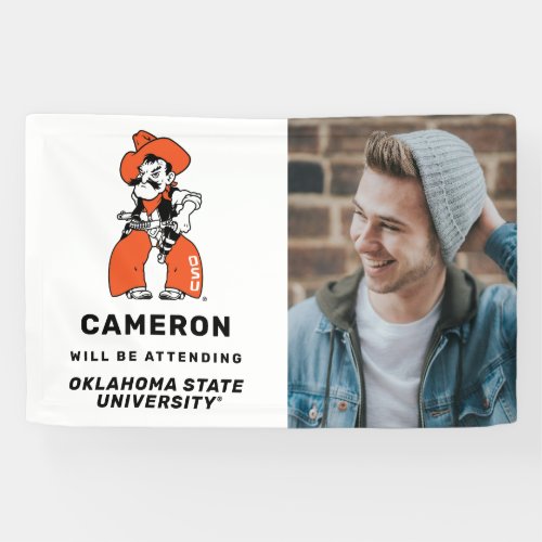 Oklahoma State University  Pistol Pete Banner