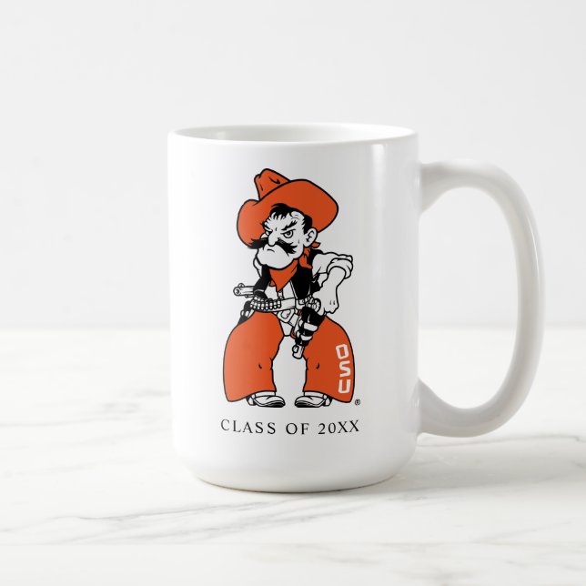 Oklahoma State University | Pistol Pete Coffee Mug (Right)