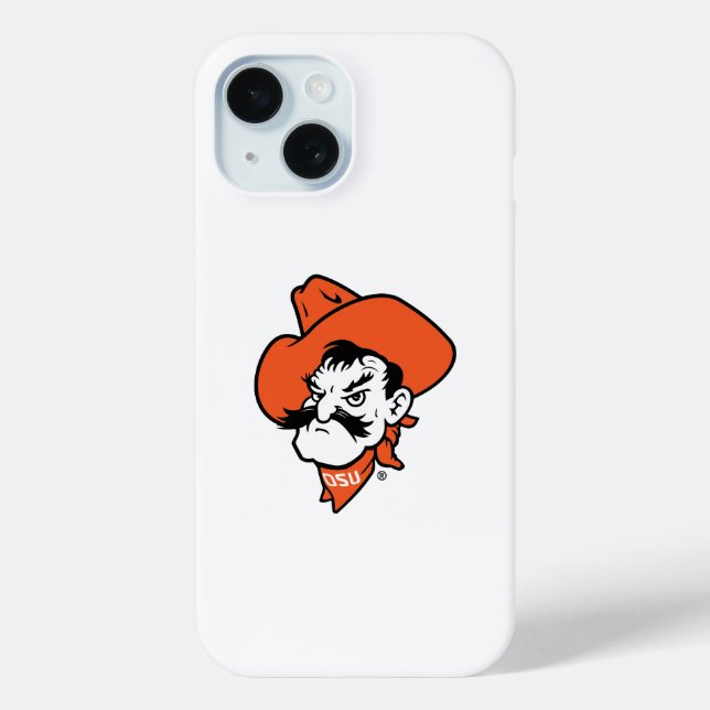 Oklahoma State University | Pistol Pete Face Case-Mate iPhone Case (Back)