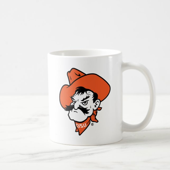 Oklahoma State University | Pistol Pete Face Coffee Mug (Right)