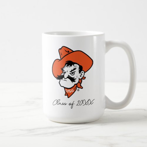 Oklahoma State University  Pistol Pete Face Coffee Mug