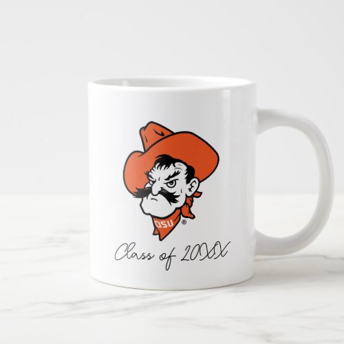 Oklahoma State University  Pistol Pete Face Giant Coffee Mug