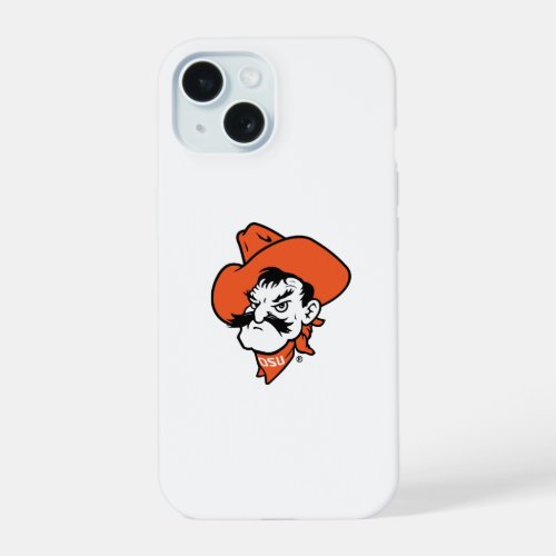 Oklahoma State University  Pistol Pete Face iPhone 15 Case