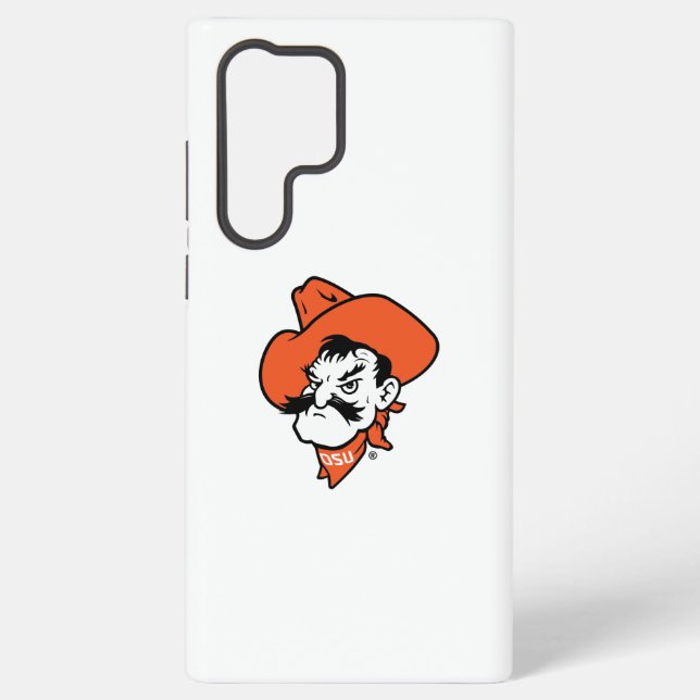 Oklahoma State University | Pistol Pete Face Samsung Galaxy Case (Back)