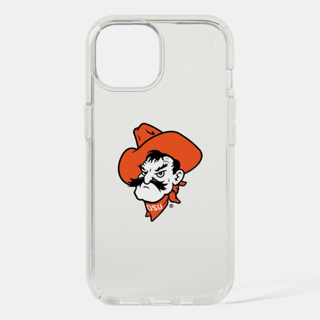 Oklahoma State University | Pistol Pete Face Speck iPhone Case (Front)