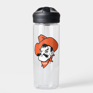 Oklahoma State University   Pistol Pete Face Water Bottle