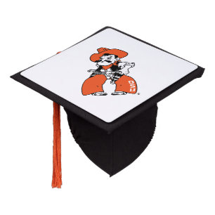 Oklahoma State University Pistol Pete Graduation Cap Topper