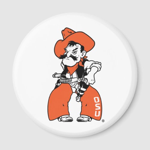 Oklahoma State University  Pistol Pete Magnet