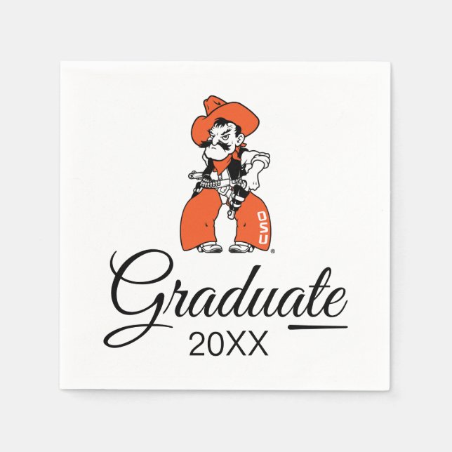 Oklahoma State University | Pistol Pete Napkins (Front)
