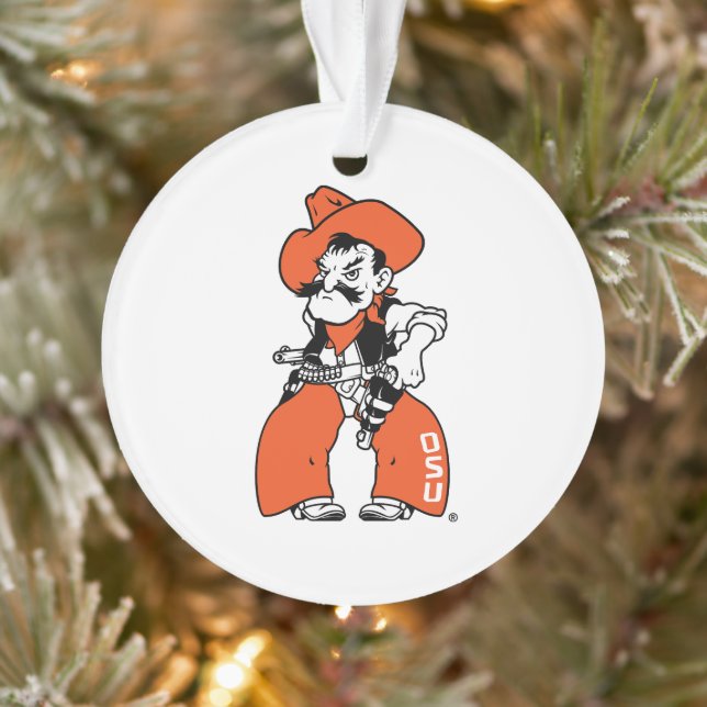 Oklahoma State University | Pistol Pete Ornament (Tree)