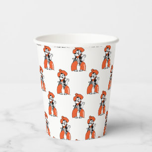 Oklahoma State University Pistol Pete Paper Cups