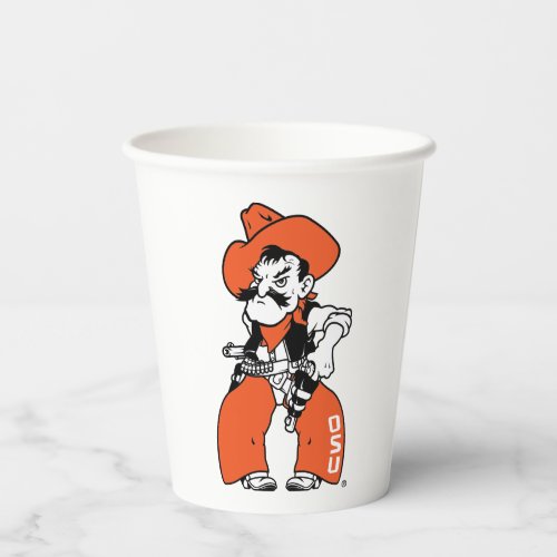 Oklahoma State University  Pistol Pete Paper Cups