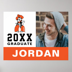 Oklahoma State University Pistol Pete Poster