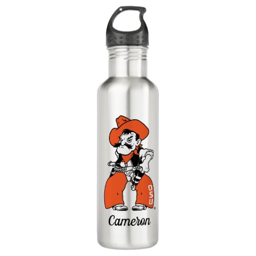 Oklahoma State University  Pistol Pete Stainless Steel Water Bottle