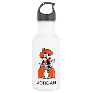 Oklahoma State University   Pistol Pete Stainless Steel Water Bottle