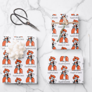 Oklahoma State University Pistol Pete Wrapping Paper Sheets