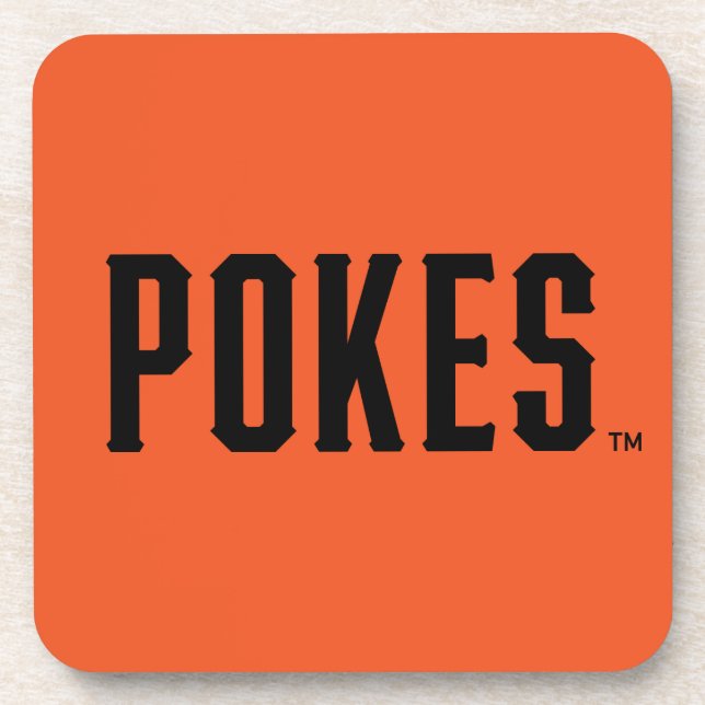 Oklahoma State University | Pokes Beverage Coaster (Front)