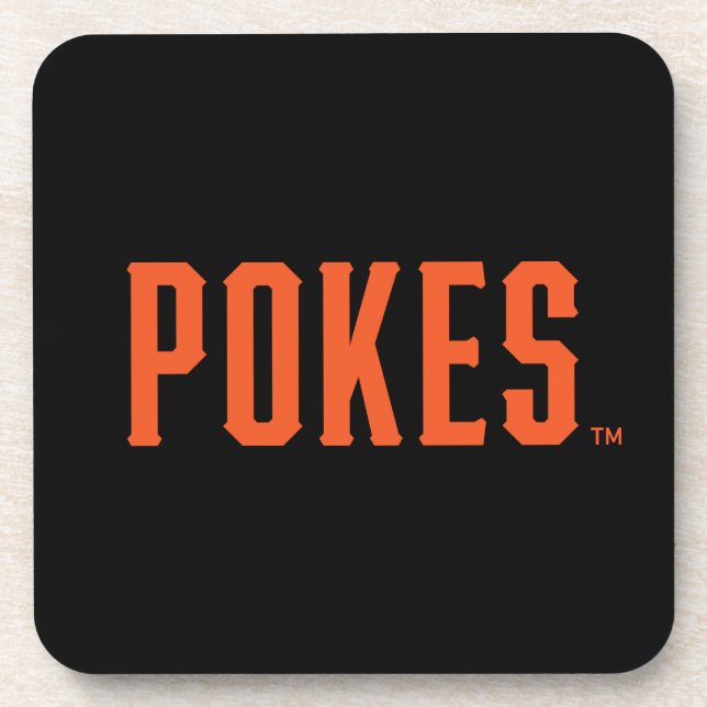 Oklahoma State University | Pokes Beverage Coaster (Front)