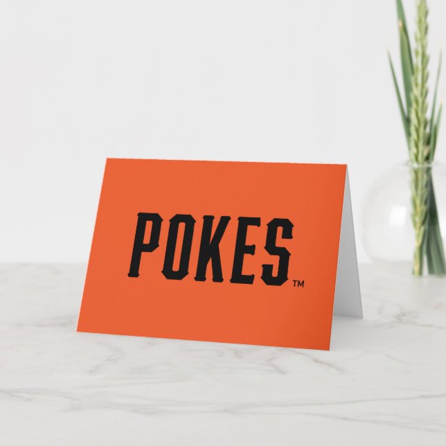 Oklahoma State University | Pokes Card (Front)
