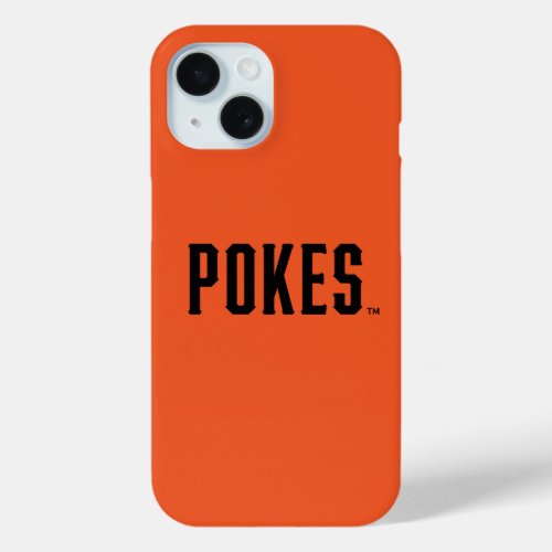 Oklahoma State University  Pokes iPhone 15 Case