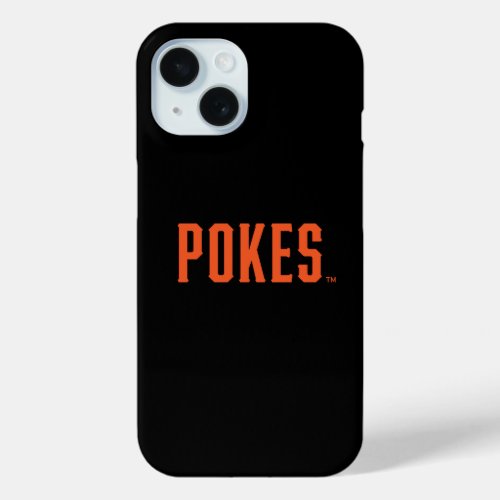 Oklahoma State University  Pokes iPhone 15 Case