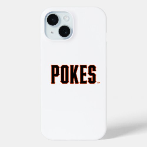 Oklahoma State University  Pokes iPhone 15 Case